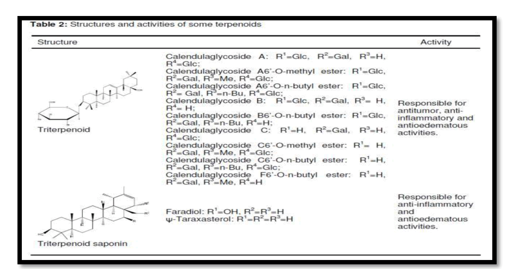 Pharmacognsoy-Phytochemistry-structure-activity-some-terpenoids-and-flavonoids-present-plant