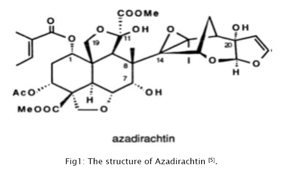 medicinal-organic-chemistry-structure-Azadirachtin