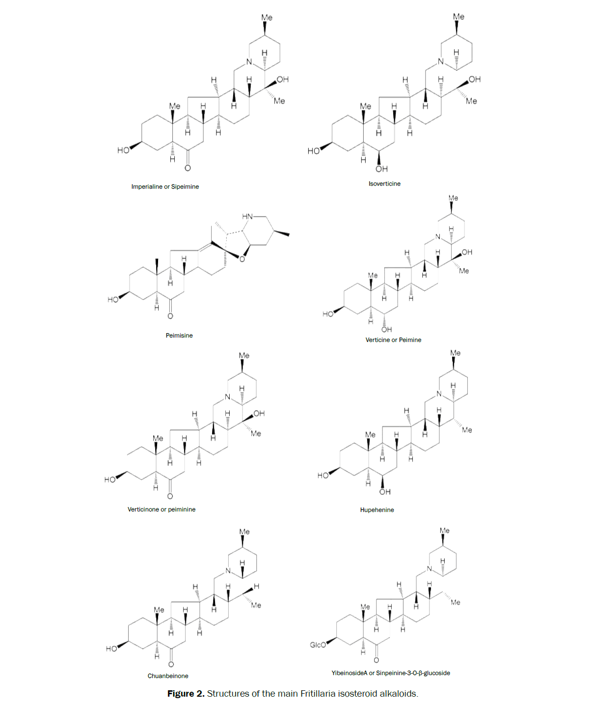 pharmacognosy-phytochemistry-Fritillaria-isosteroid-alkaloids
