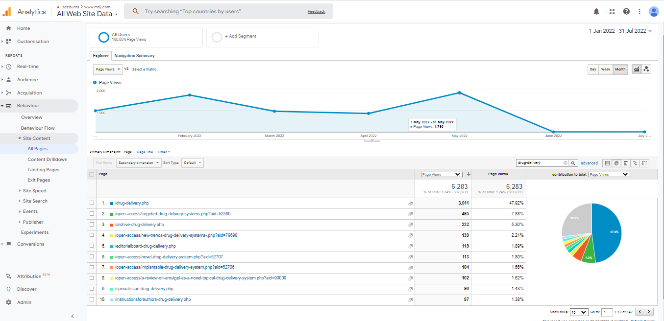 Visitor Analysis Report