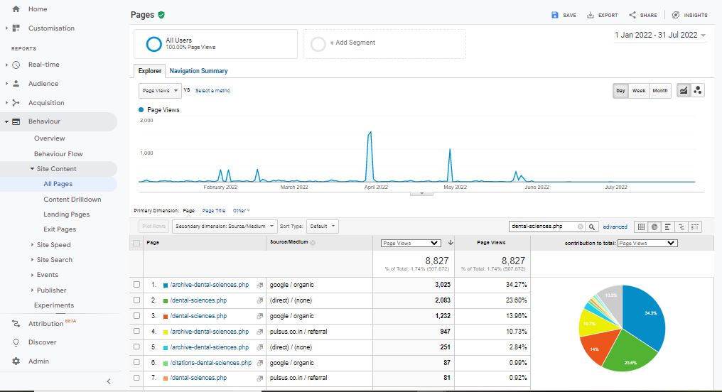 Visitor Analysis Report