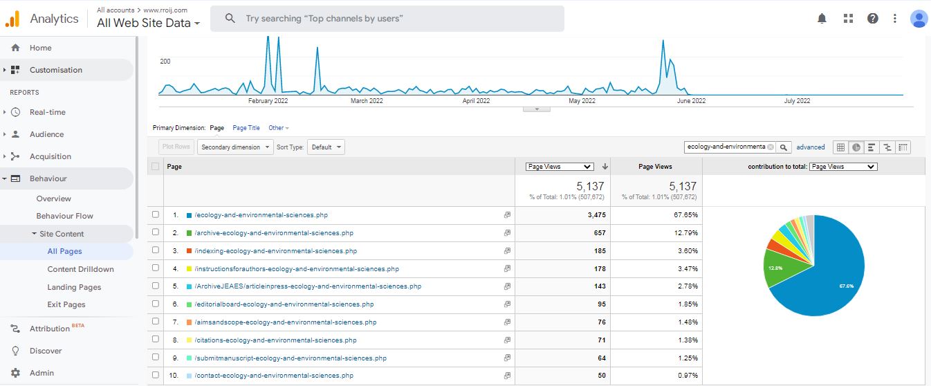 Visitor Analysis Report