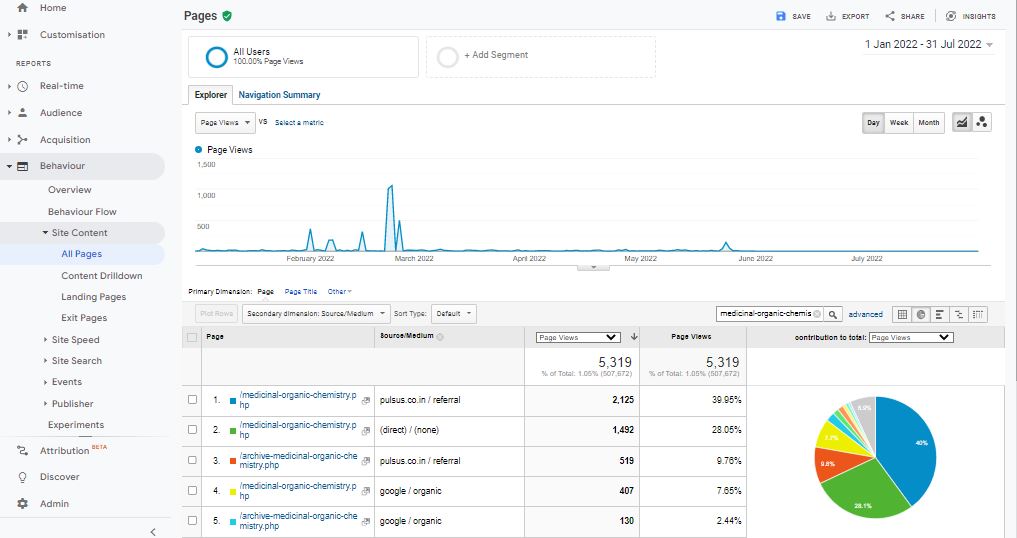 Visitor Analysis Report