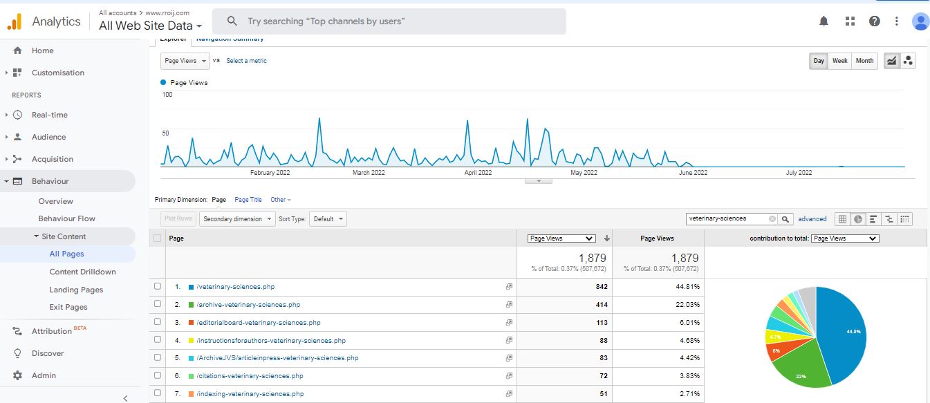 Visitor Analysis Report