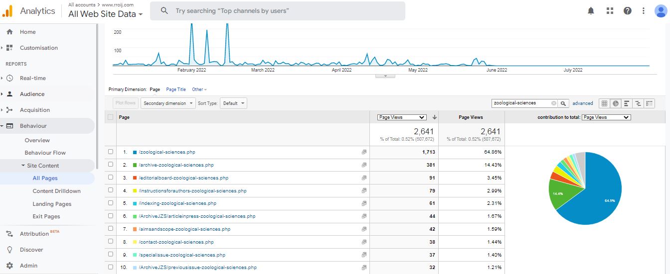 Visitor Analysis Report