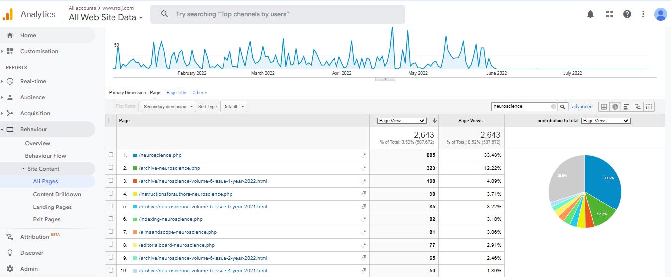 Visitor Analysis Report