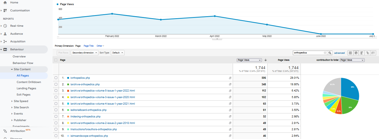 Visitor Analysis Report