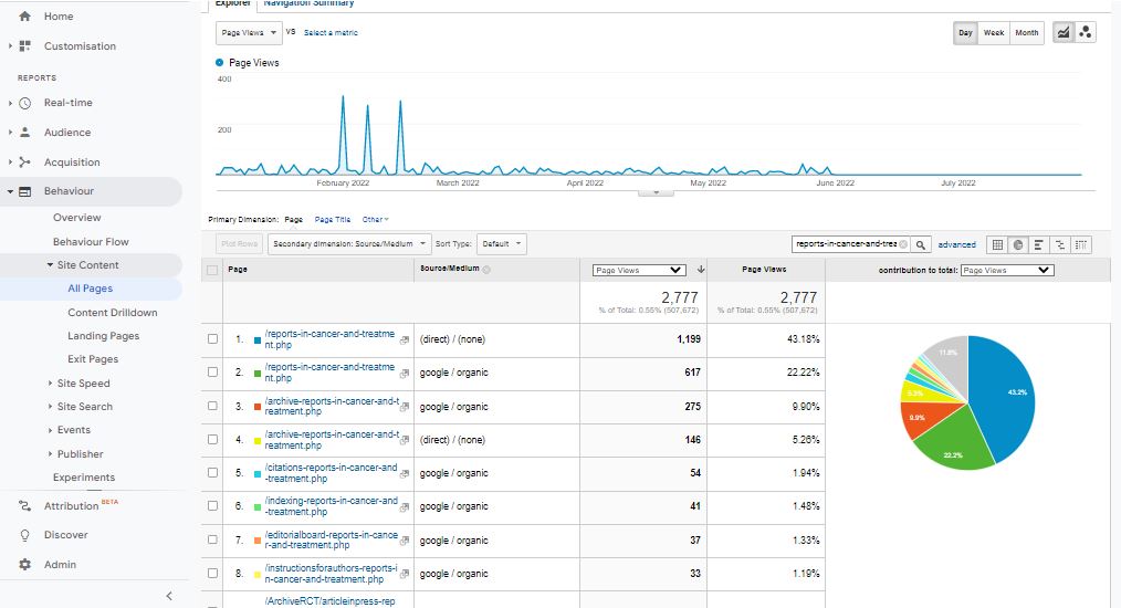 Visitor Analysis Report