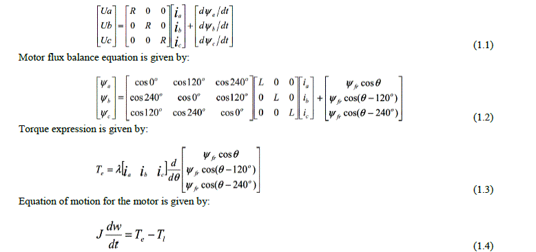 Pmsm control thesis