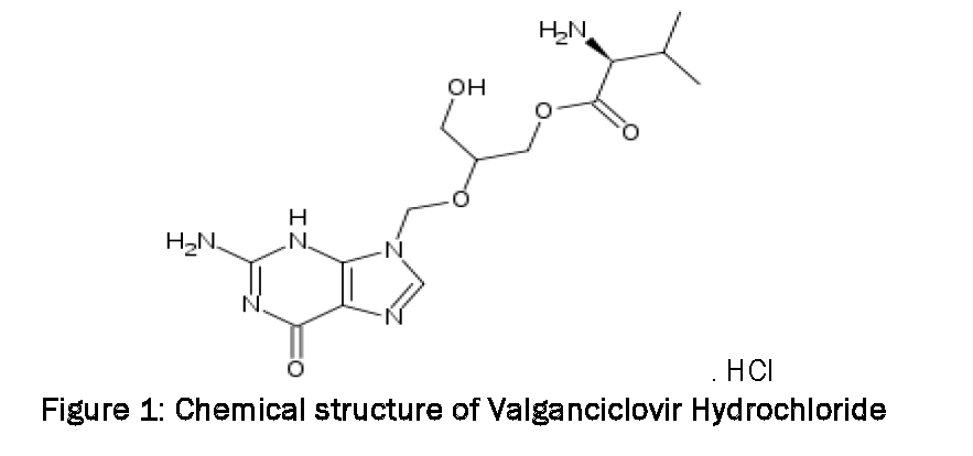 Pharmaceutical-Analysis-Chemical-structure-Valganciclovir-Hydrochloride