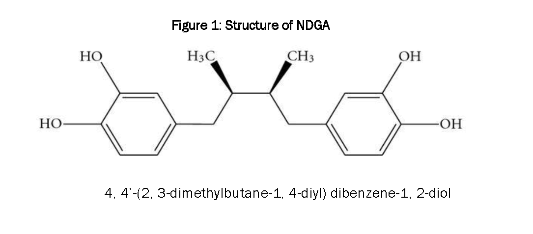 Pharmacognsoy-Phytochemistry-Structure-of-NDGA